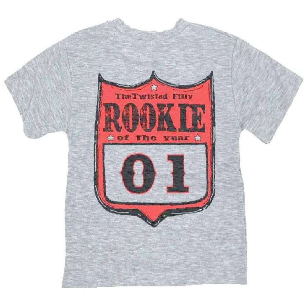Youth "Rookie Of The Year" Tee - Gray KIDS - Boys - Clothing - T-Shirts & Tank Tops The Twisted Filly   