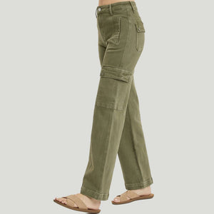 Risen High Rise Cargo Pant WOMEN - Clothing - Pants & Leggings Risen Jeans   