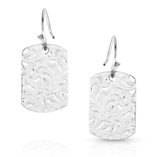 Montana Silversmiths Kennadee's Kindness Tag Earrings WOMEN - Accessories - Jewelry - Earrings Montana Silversmiths   