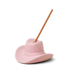 Paddywax Pink Cowboy Hat Incense Holder/Sticks HOME & GIFTS - Home Decor - Candles + Diffusers Paddywax   