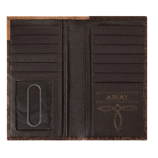 Ariat Croc Rodeo Wallet MEN - Accessories - Wallets & Money Clips M&F Western Products   