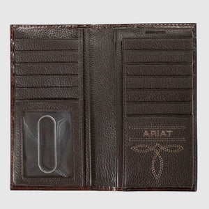 Ariat Feather Rodeo Wallet MEN - Accessories - Wallets & Money Clips M&F Western Products   