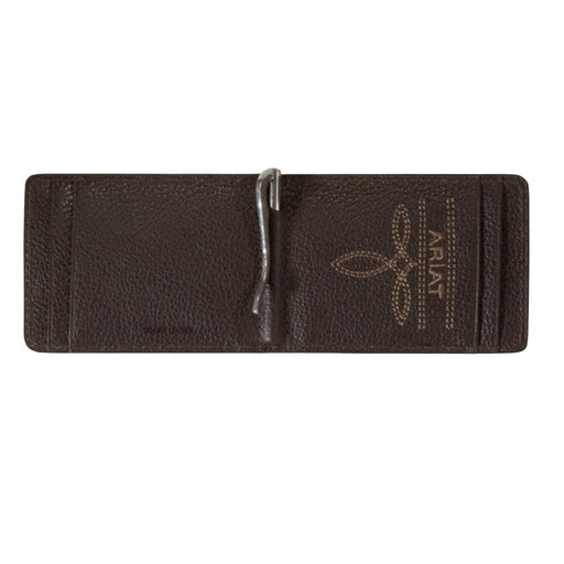 Ariat Ostrich Clip Wallet MEN - Accessories - Wallets & Money Clips M&F Western Products   