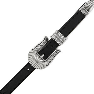 Tony Lama Kid's Black Nizhoni Cross Belt KIDS - Accessories - Belts Leegin Creative Leather/Brighton   