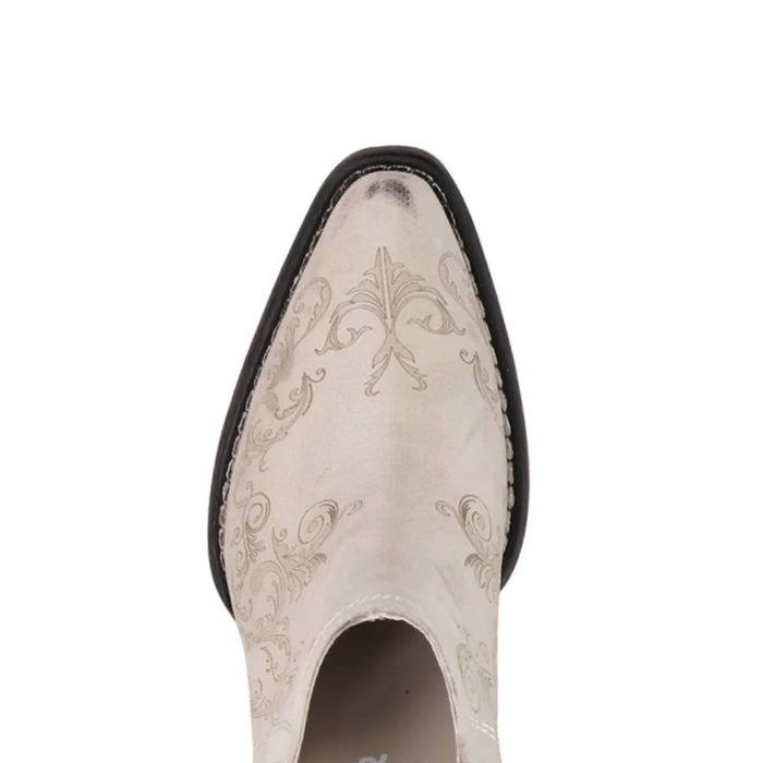 Roper Ava White Bootie WOMEN - Footwear - Boots - Booties Roper Apparel & Footwear   