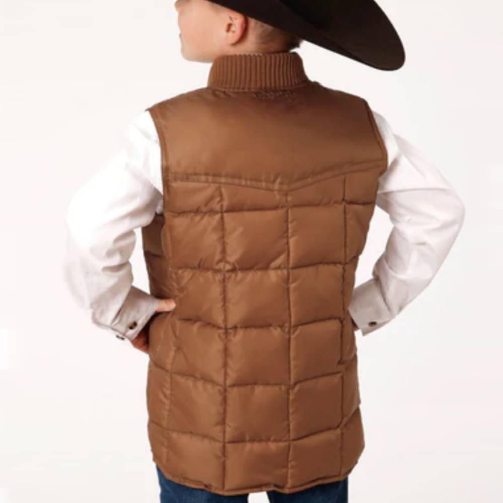 Roper sales leather vest