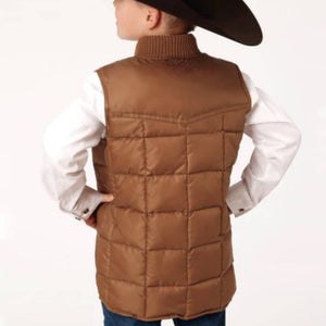 Roper Boy's Poly Filled Vest - FINAL SALE KIDS - Boys - Clothing - Outerwear - Vests Roper Apparel & Footwear   