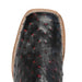 R. Watson Men's Black Cherry Full Quill Ostrich Boot MEN - Footwear - Exotic Western Boots R Watson   