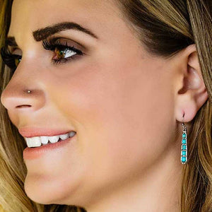 Montana Silversmiths Turquoise Cascade Earrings WOMEN - Accessories - Jewelry - Earrings Montana Silversmiths   