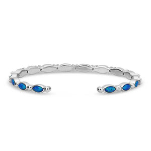 Montana Silversmiths Moonlit Night Crystal Opal Cuff Bracelet WOMEN - Accessories - Jewelry - Bracelets Montana Silversmiths   