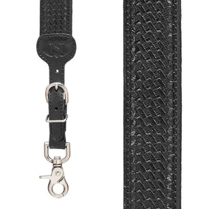 Nocona Basketweave Suspenders - Black MEN - Accessories - Belts & Suspenders M&F Western Products   