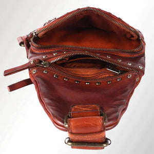 Spaghetti Western Leather Stud Sling Crossbody WOMEN - Accessories - Handbags - Crossbody bags Spaghetti Western   