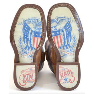Tin Haul Kid's Little Patriot Western Boot KIDS - Footwear - Boots Tin Haul   