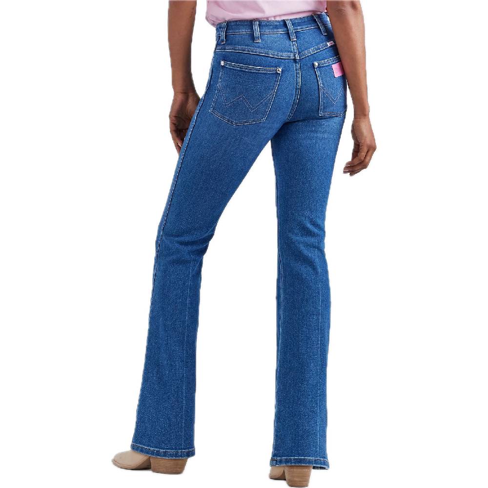 Women's Wrangler x Barbie™ Westward High Rise Bootcut Jean in