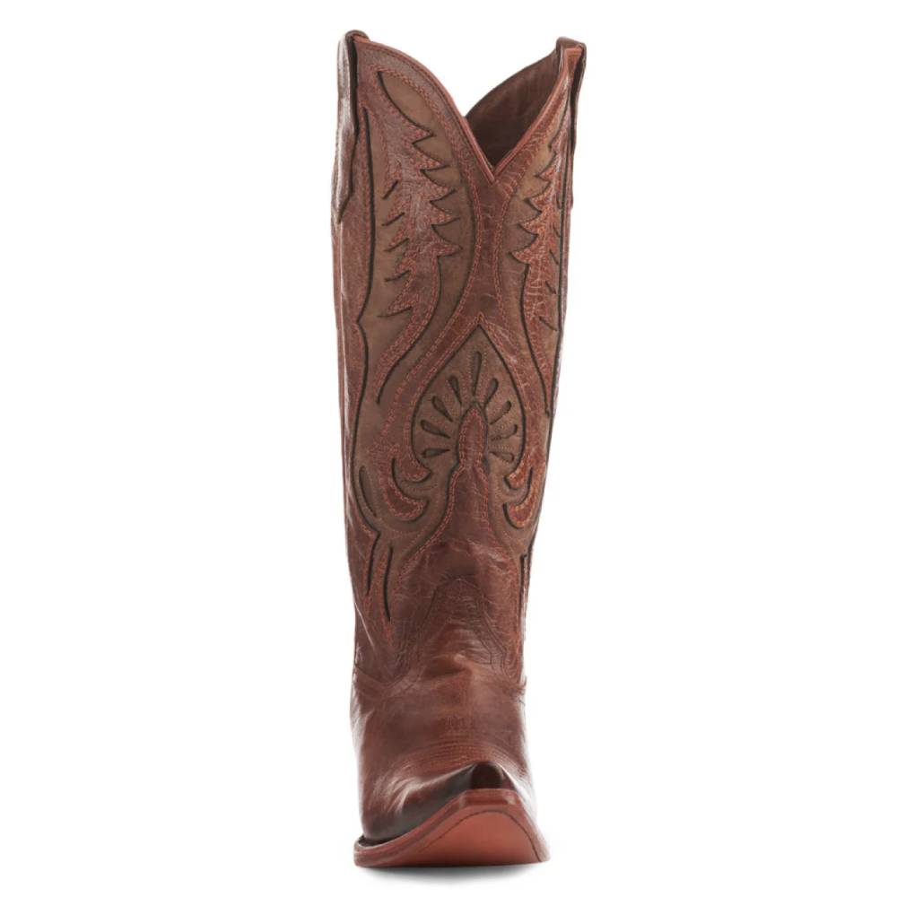 Circle G Women's Bronze Embroidery Tall Boot - Teskeys