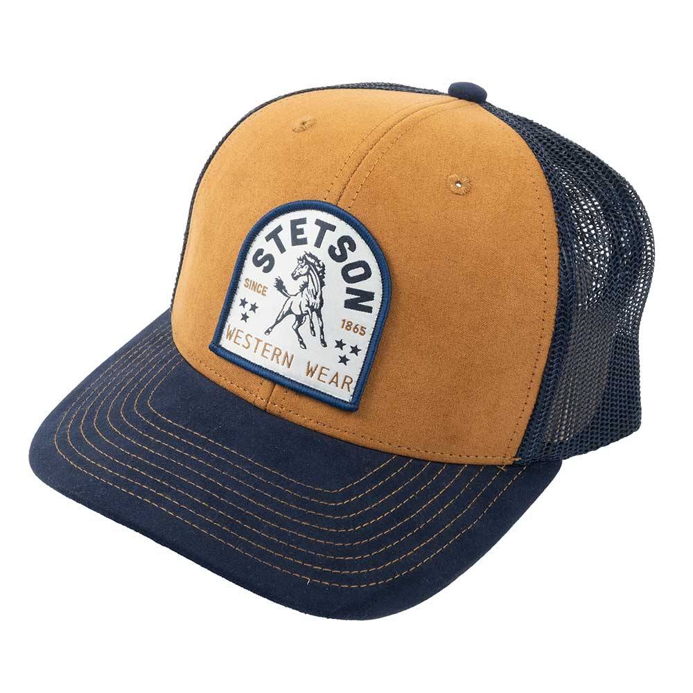 Stetson Stallion Horse Patch Trucker Hat HATS - BASEBALL CAPS Stetson   