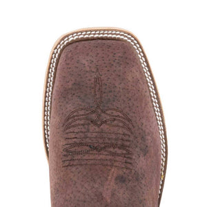 Anderson Bean Men's Burgundy Boar Boot - Teskey's Exclusive - FINAL SALE MEN - Footwear - Exotic Western Boots Anderson Bean Boot Co.   
