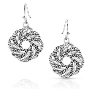 Montana Silversmiths Endless Journey Crystal Earrings WOMEN - Accessories - Jewelry - Earrings Montana Silversmiths   