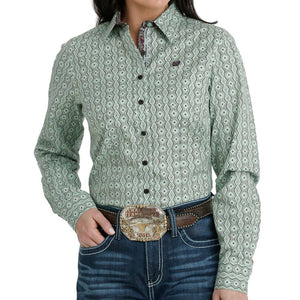 Cinch Women's Aztec Button Shirt WOMEN - Clothing - Tops - Long Sleeved Cinch   
