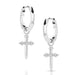 Montana Silversmiths Crystal Devotion Cross Earrings WOMEN - Accessories - Jewelry - Earrings Montana Silversmiths   