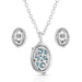 Montana Silversmiths World's Feather Turquoise Jewelry Set WOMEN - Accessories - Jewelry - Jewelry Sets Montana Silversmiths   