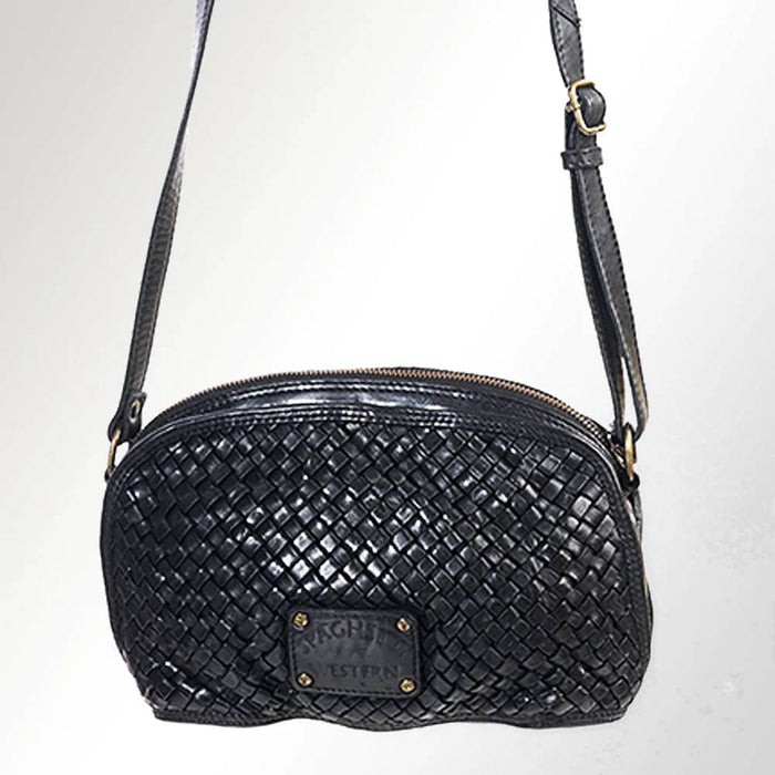 Spaghetti Western Basketweave Crossbody WOMEN - Accessories - Handbags - Crossbody bags Spaghetti Western   