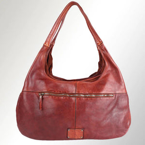 Spaghetti Western Basketweave Leather Stud Hobo Bag WOMEN - Accessories - Handbags - Shoulder Bags Spaghetti Western   