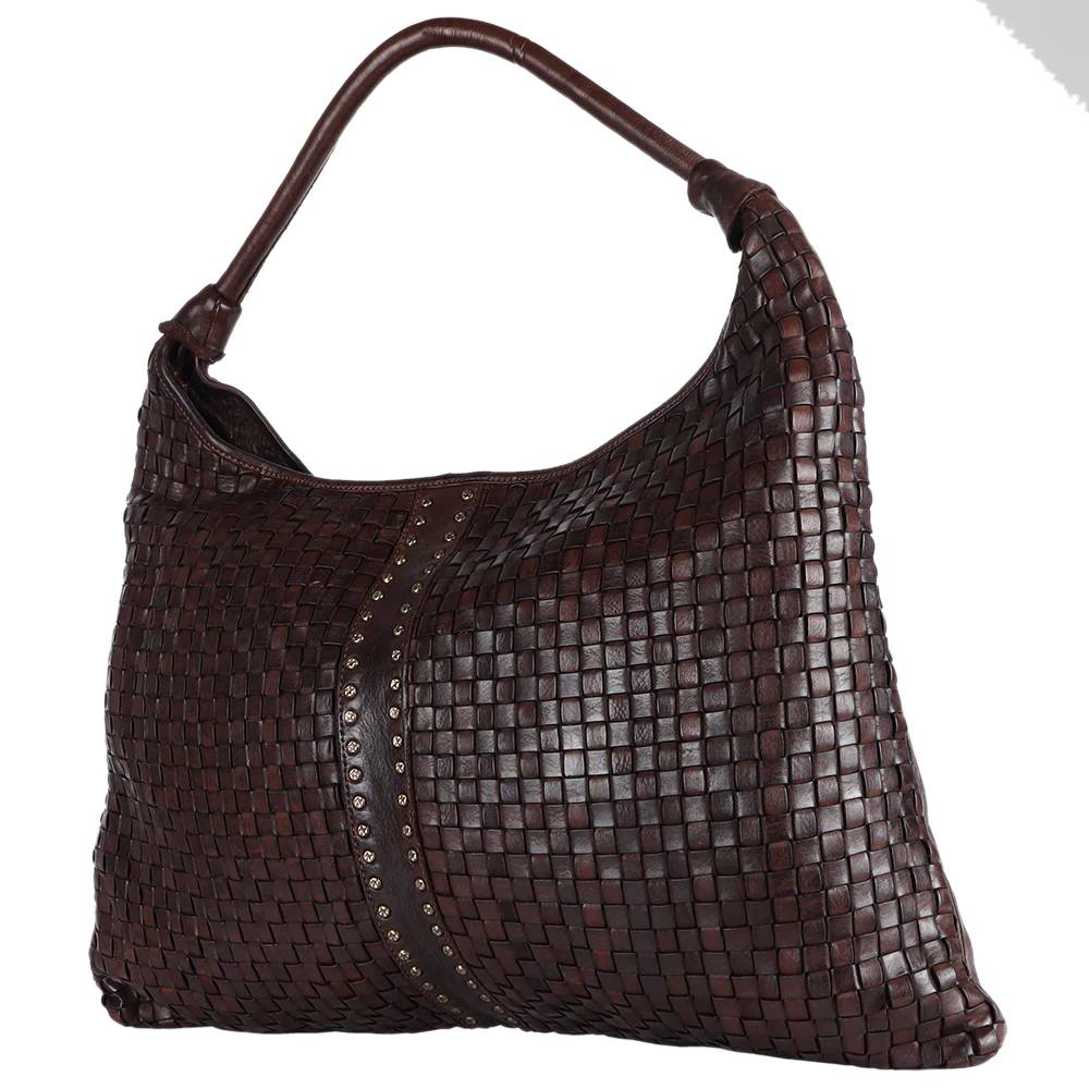 Spaghetti Western Basketweave Hobo Bag WOMEN - Accessories - Handbags - Shoulder Bags Spaghetti Western   