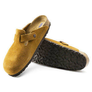 Birkenstock Boston - Suede Leather Mink WOMEN - Footwear - Casuals Birkenstock   