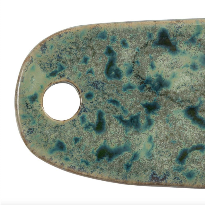 Stoneware Cutting Board HOME & GIFTS - Tabletop + Kitchen - Kitchen Decor Creative Co-Op   