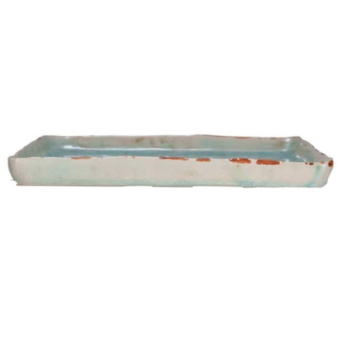 Stoneware Serving Tray HOME & GIFTS - Tabletop + Kitchen - Serveware & Utensils Creative Co-Op   