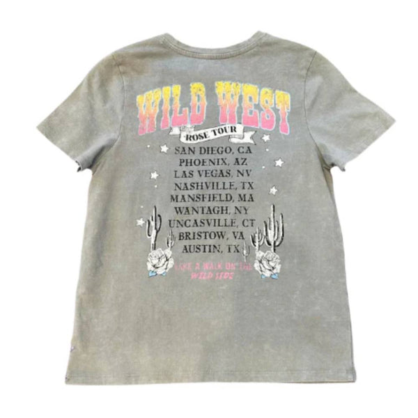 Girl's Wild West Rose Tour Tee