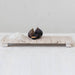Travertine Footed Serving Board HOME & GIFTS - Tabletop + Kitchen - Serveware & Utensils Creative Co-Op   
