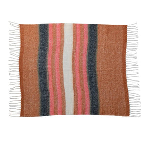 Brushed Acrylic & New Zealand Wool Throw Blanket HOME & GIFTS - Home Decor - Blankets + Throws Creative Co-Op   