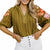 Floral Embroidered Sleeve Top WOMEN - Clothing - Tops - Long Sleeved THML Clothing   