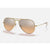 RayBan Aviator Large Metal Arista Sunglasses ACCESSORIES - Additional Accessories - Sunglasses Ray-Ban   