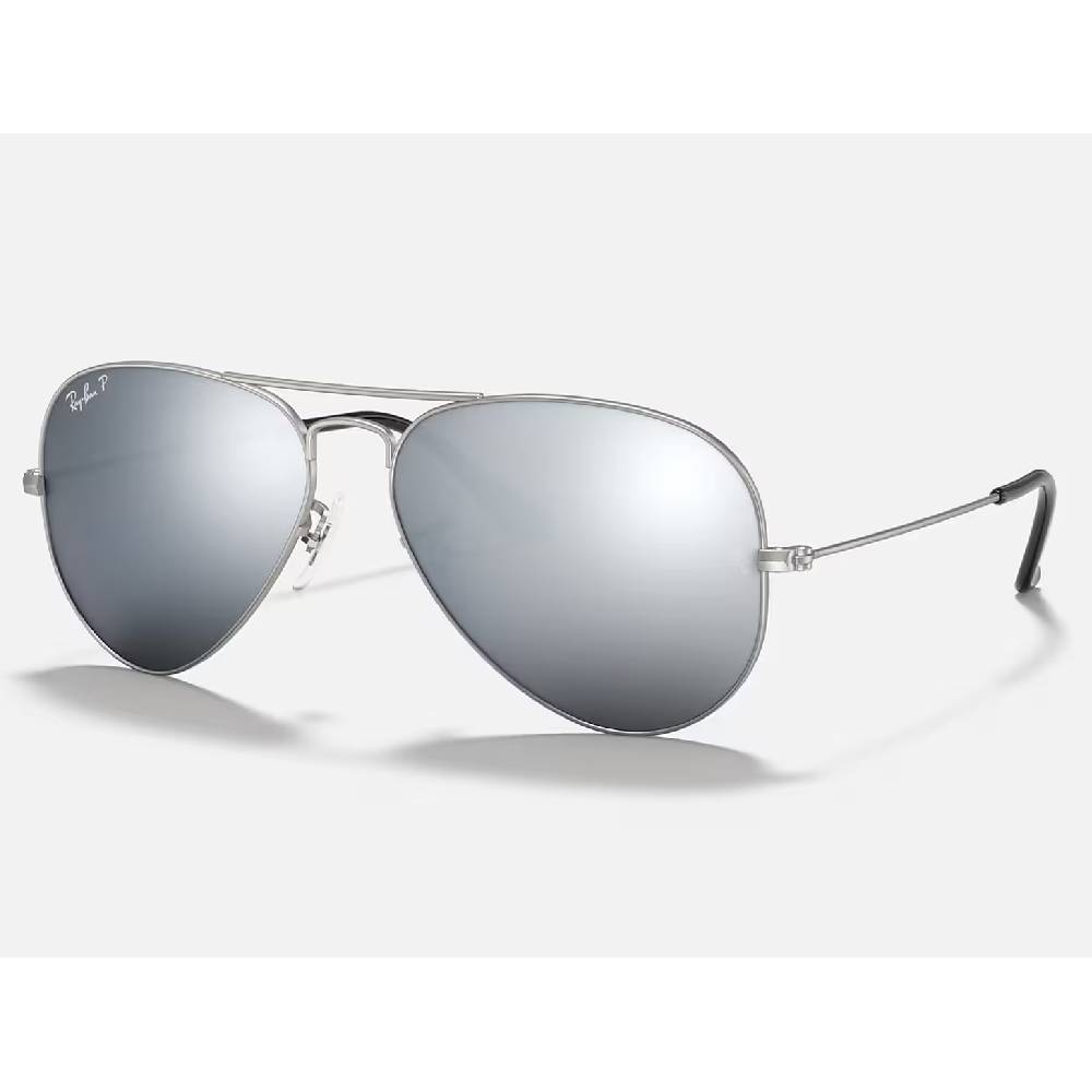 Ray-Ban Aviator Classic Grey Mirror Sunglasses ACCESSORIES - Additional Accessories - Sunglasses Ray-Ban   