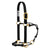 Weaver Horseman's Halter with Side Ring Tack - Halters & Leads - Halters Weaver Small Horse Black/Black 