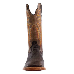 R. Watson Mocha Bullhide Boot - FINAL SALE MEN - Footwear - Western Boots R Watson   