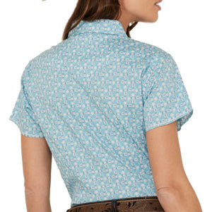 Panhandle Women's Southwestern Print Shirt WOMEN - Clothing - Tops - Short Sleeved Panhandle   