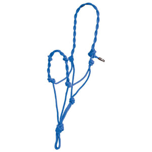 Twisted Nose Rope Halter Tack - Halters & Leads - Halters Mustang Blue  