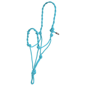 Twisted Nose Rope Halter Tack - Halters & Leads - Halters Mustang Turquoise  