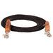 Round Braided Trail Rein Tack - Reins Mustang Black  