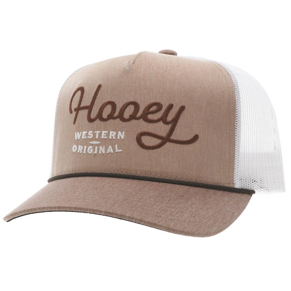 Hooey "OG" Tan Trucker Cap HATS - BASEBALL CAPS Hooey   