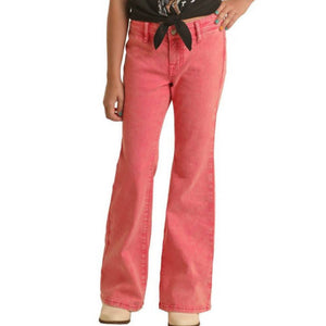 Rock & Roll Denim Girl's Pink Distressed Jeans KIDS - Girls - Clothing - Jeans Panhandle   