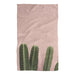 "Pink Cactus" Tea Towel HOME & GIFTS - Tabletop + Kitchen - Kitchen Decor Geometry   