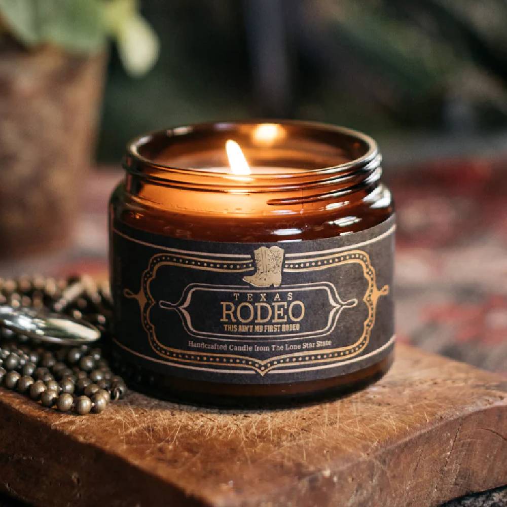 Jackson Vaughn Texas Rodeo Candle HOME & GIFTS - Home Decor - Candles + Diffusers Jackson Vaughn   