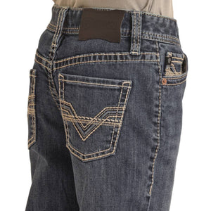 Rock & Roll Denim Two Toned Bootcut Jean KIDS - Boys - Clothing - Jeans Panhandle   