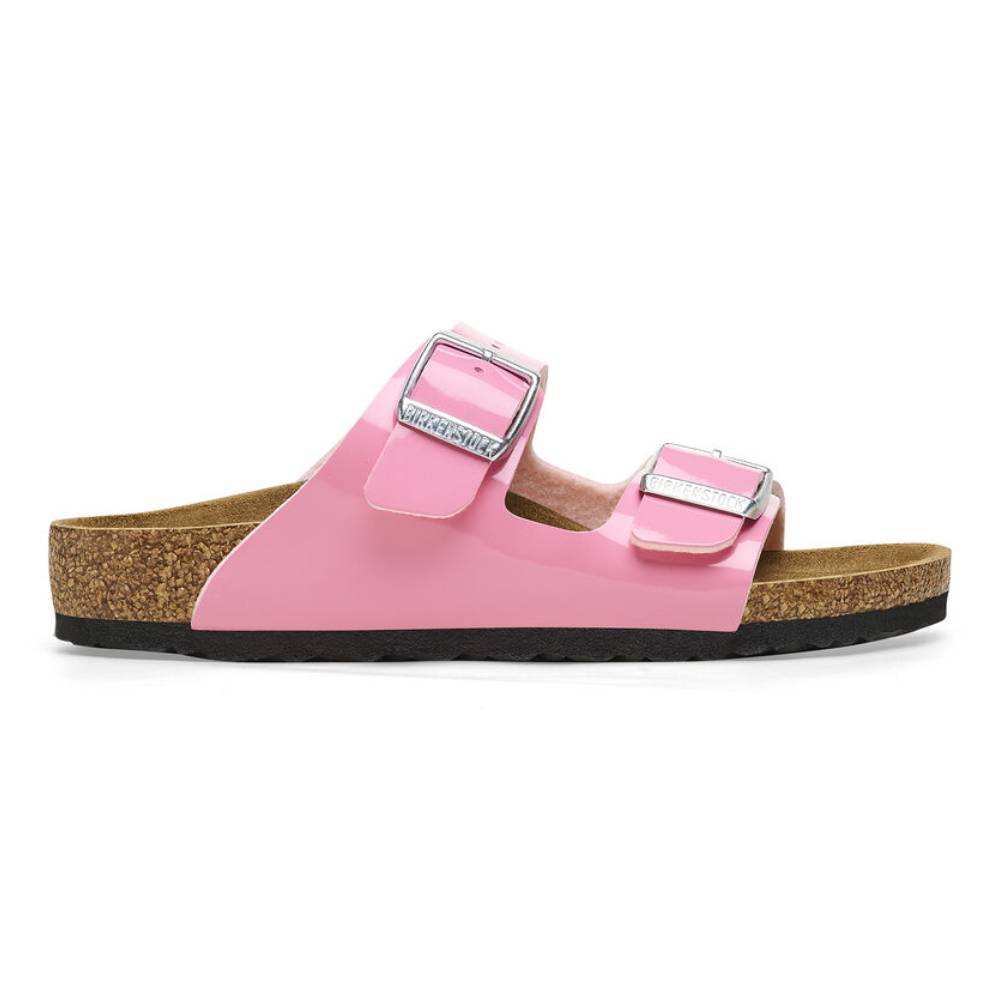 Birkenstock Girl s Arizona Birko Flor Patent Candy Pink Teskeys