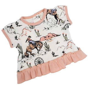Kid's On-The-Range Shorts Set - Pink KIDS - Baby - Baby Girl Clothing Tesa Babe   
